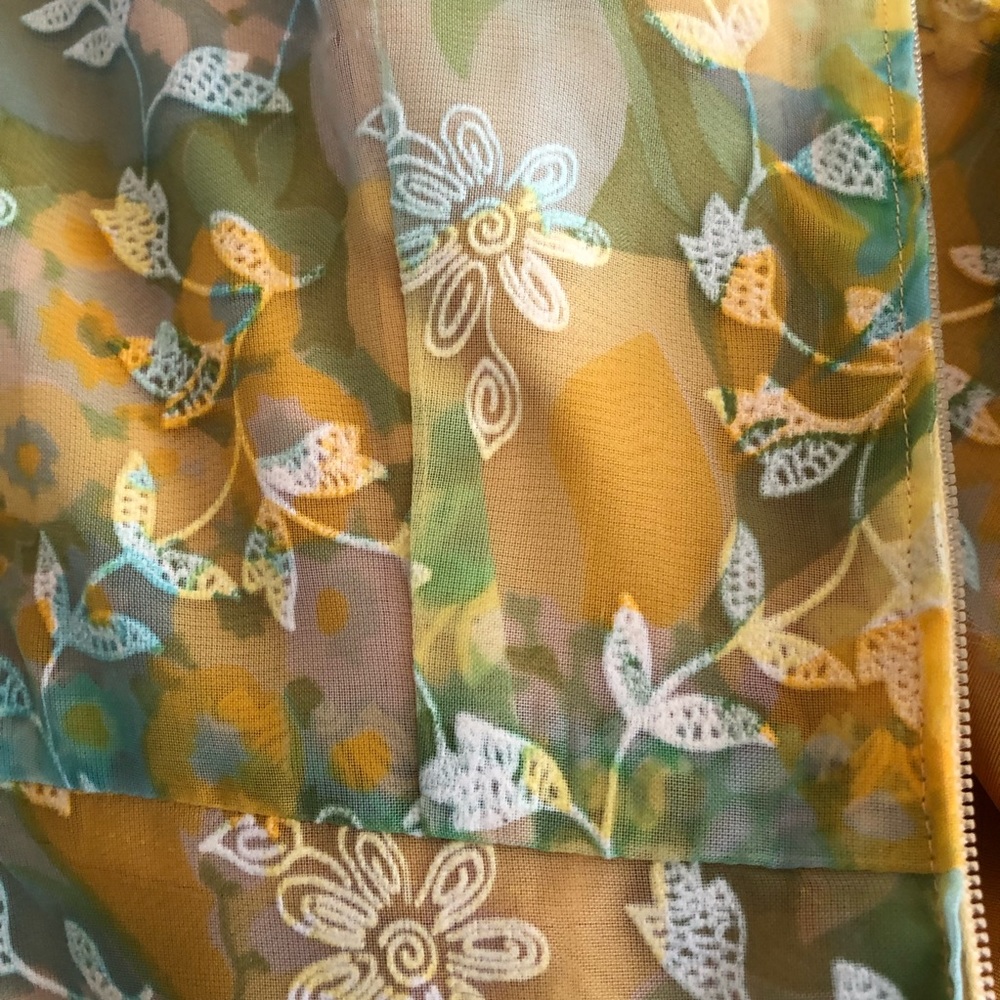 VTG Handmade Floral Dress - Picture 10 of 12